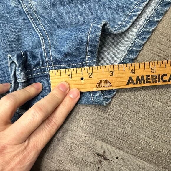 Free People Sweet Surrender Shorts Denim Lace Details Size 30 - Picture 9 of 10